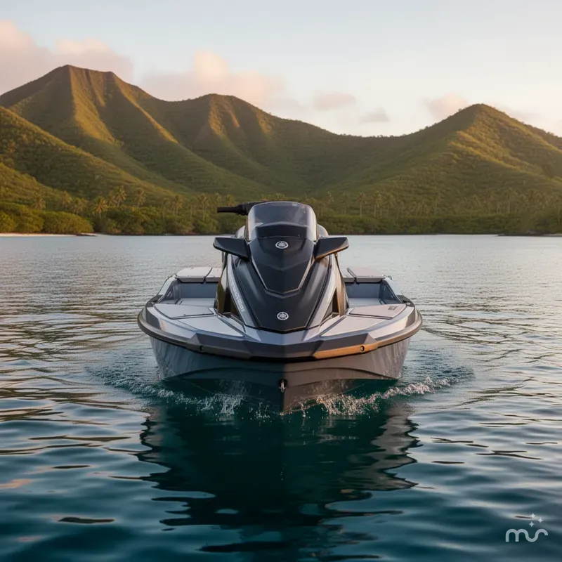 Slide: The Image of Yamaha Crosswave® Fishing With Walkaround Deck 2026 - 1