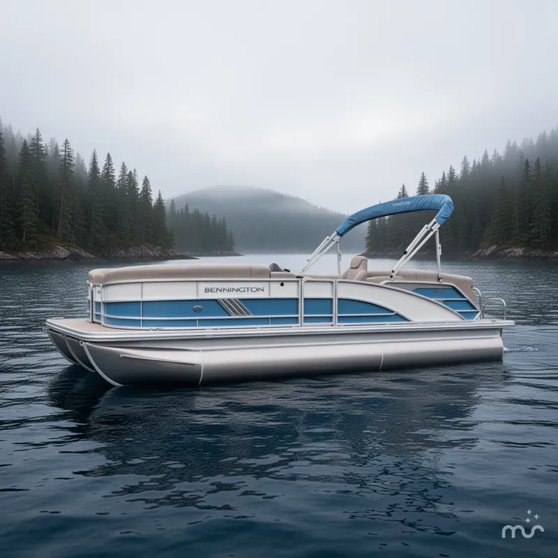 Slide: The Image of Bennington 22 MFB Tritoon Pontoon 2025 - 2