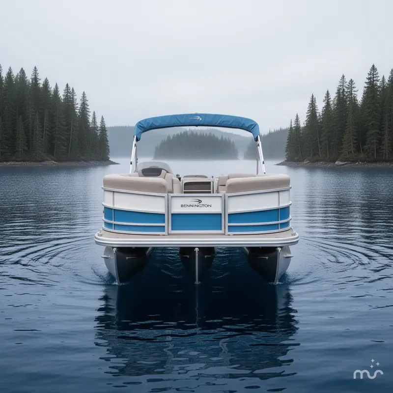 Slide: The Image of Bennington 22 MFB Tritoon Pontoon 2025 - 3