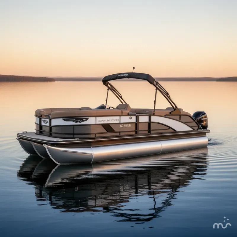 The Image of Bennington 24 MSB Sport Arch Tri-toon Pontoon 2025 - 0
