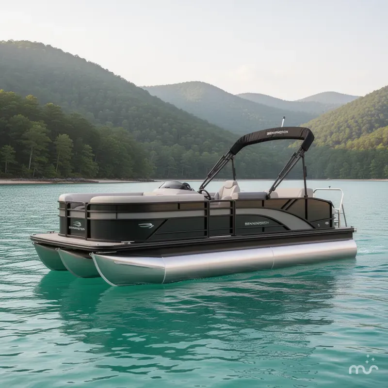 Slide: The Image of Bennington 22 SSB Tritoon Pontoon 2025 - 2