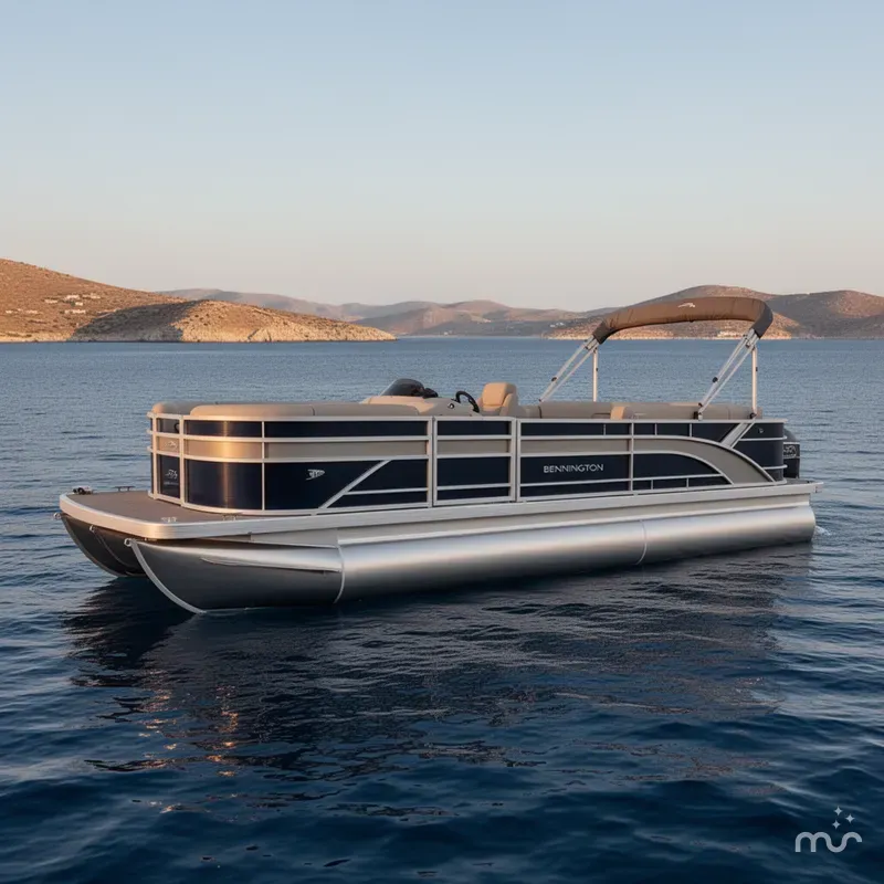 Slide: The Image of Bennington 22SF TriToon Pontoon 2026 - 2