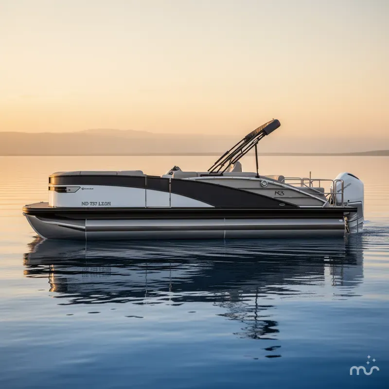Slide: The Image of Bennington 23 RXSB Performance Tri-Toon Pontoon 2024 - 2