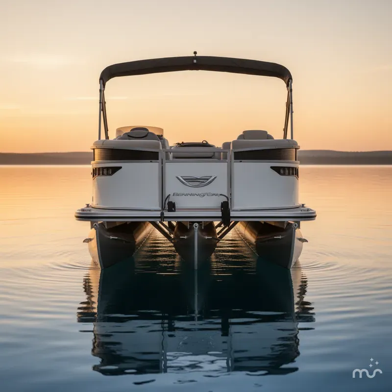 Slide: The Image of Bennington 23 RXSB Performance Tri-Toon Pontoon 2024 - 3