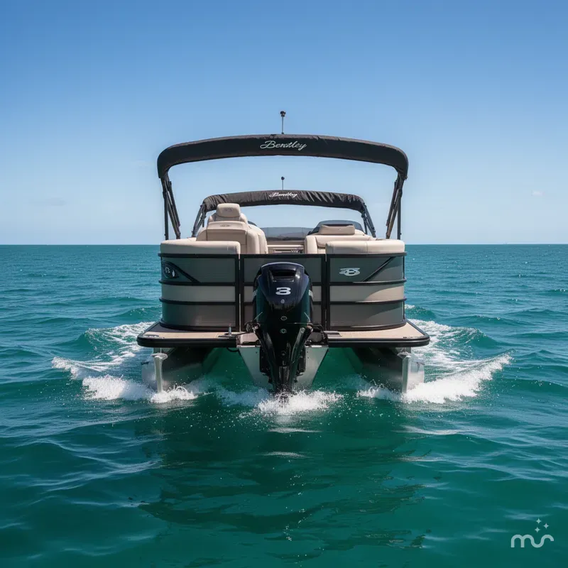 Slide: The Image of Bentley Pontoons Legacy Navigator 203 2026 - 3