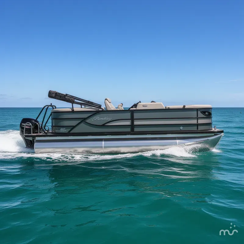 Slide: The Image of Bentley Pontoons Legacy Navigator 203 2026 - 4