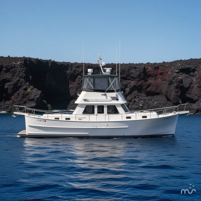 Slide: The Image of Mainship 350 Trawler 1997 - 2