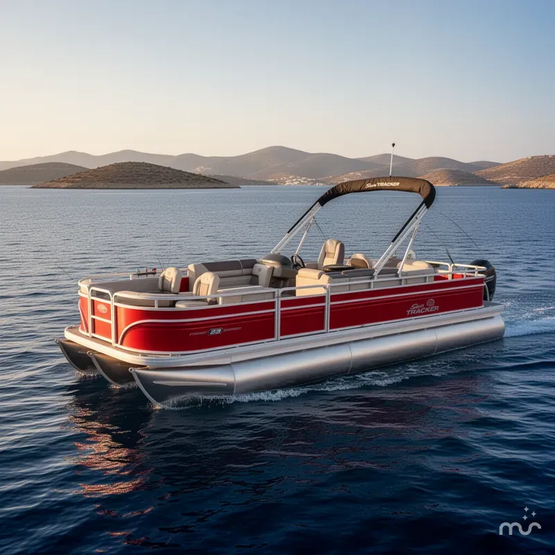 Slide: The Image of Sun Tracker Fishin' Barge 22 XP3 2026 - 4