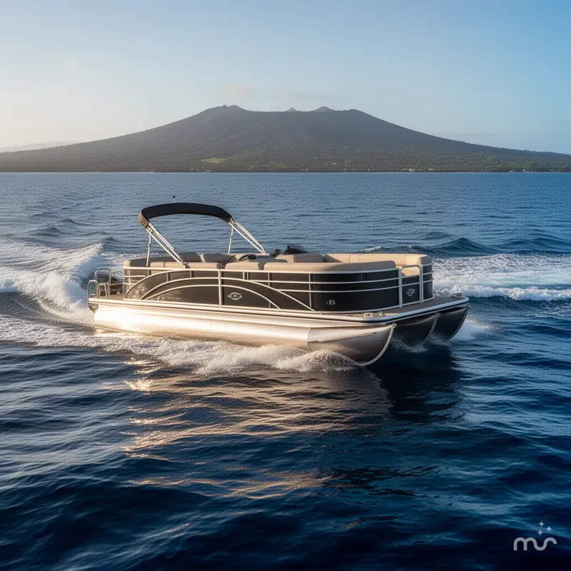 Slide: The Image of Bentley Pontoons Legacy 243 Navigator 2026 - 2