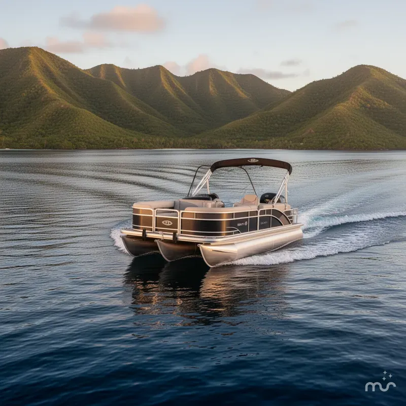 Slide: The Image of Bentley Pontoons Elite 223 SwingBack DC 2026 - 2