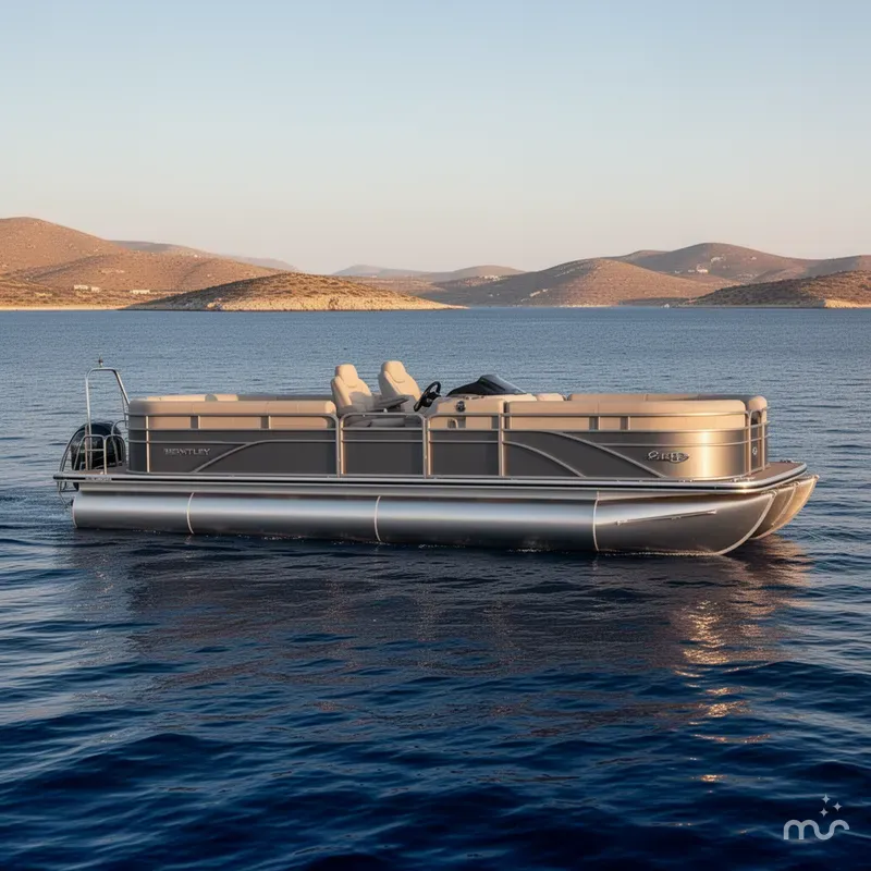Slide: The Image of Bentley Pontoons Elite 253 SwingBack DC 2026 - 2