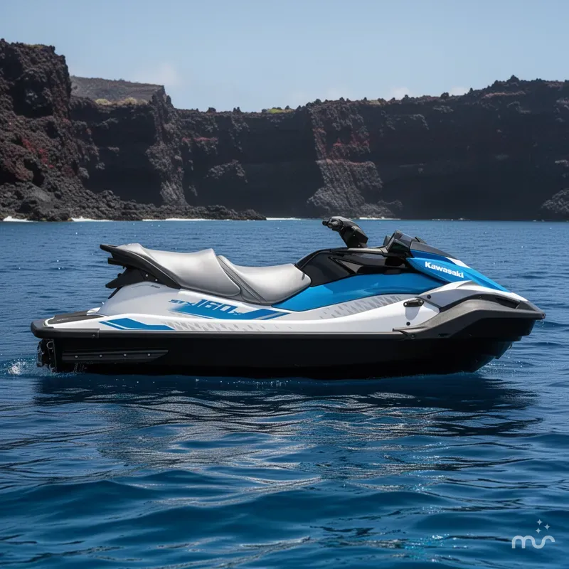 Slide: The Image of Kawasaki Jetski STX 160X 2026 - 2