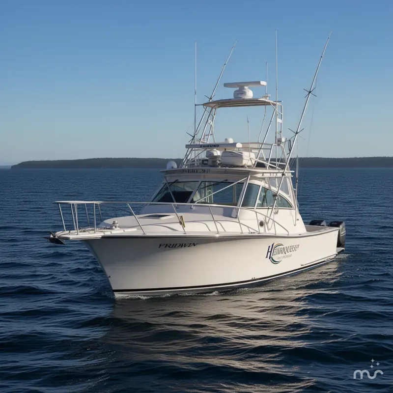 Slide: The Image of Henriques 35 Flybridge 2001 - 1
