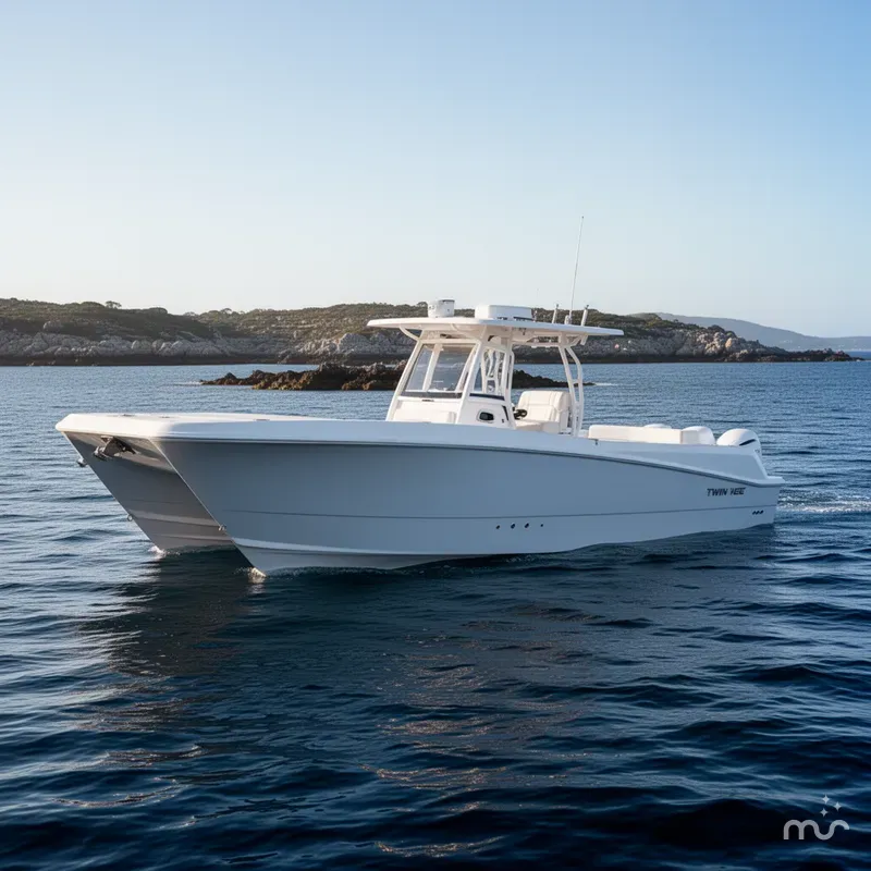 The Image of Twin Vee 340 Center Console GFX 2026 - 0