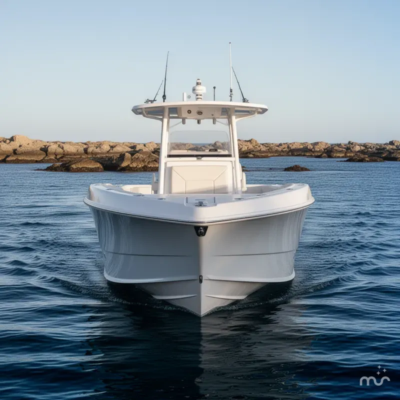 Slide: The Image of Twin Vee 340 Center Console GFX 2026 - 1