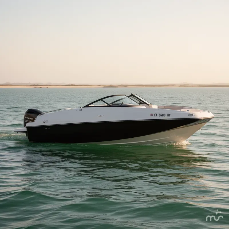 Slide: The Image of Bayliner 195 Deck Boat 2017 - 0