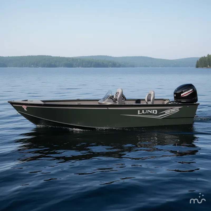 Slide: The Image of Lund Angler 1650 Tiller 2026 - 2