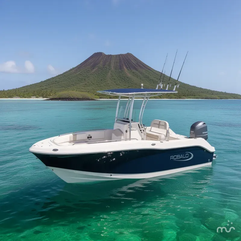 Slide: The Image of Robalo CENTER CONSOLE R200 2026 - 2