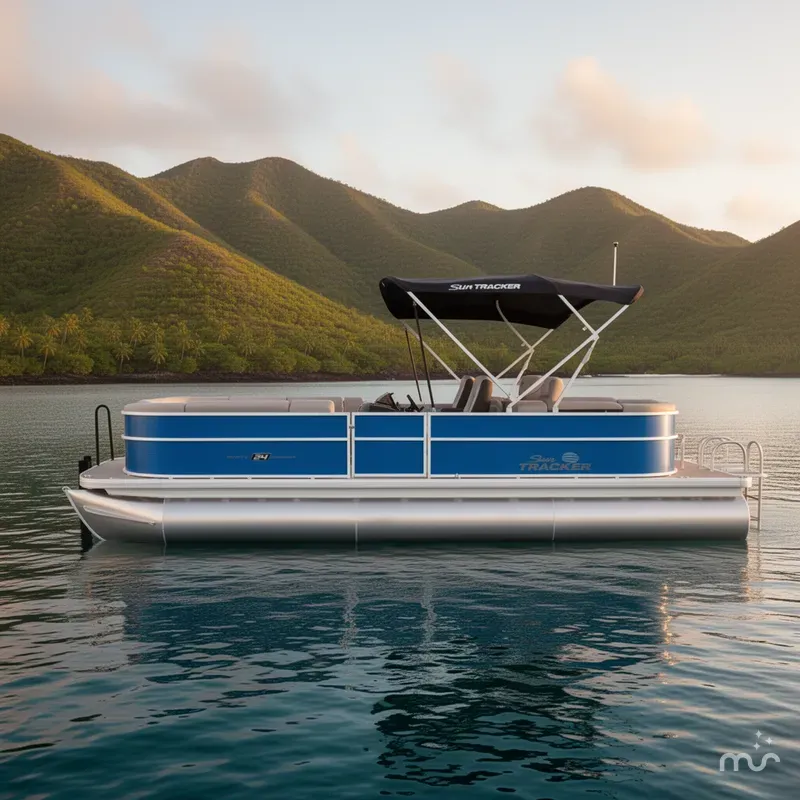 Slide: The Image of Sun Tracker Party Barge 24 XP3 2026 - 2