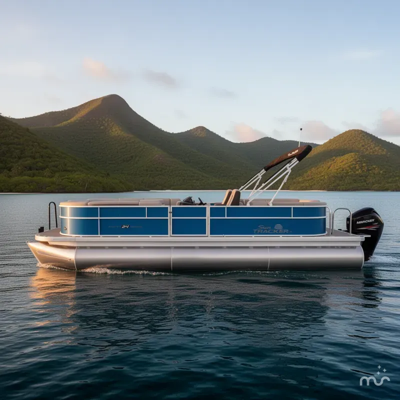 Slide: The Image of Sun Tracker Party Barge 24 XP3 2026 - 4