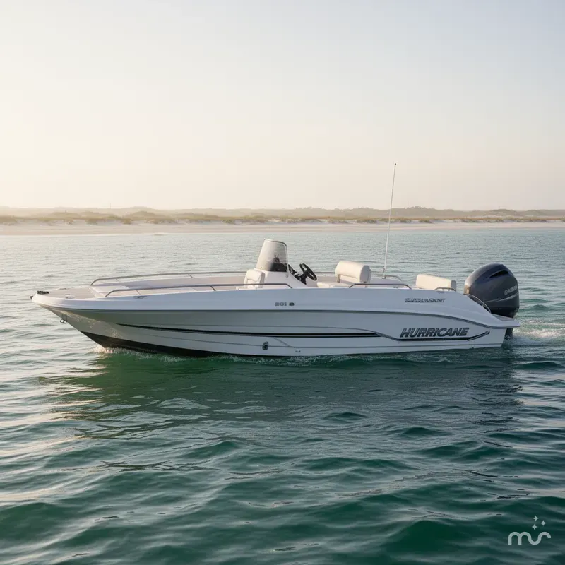 Slide: The Image of Hurricane SunDeck Sport 201 OB 2023 - 2
