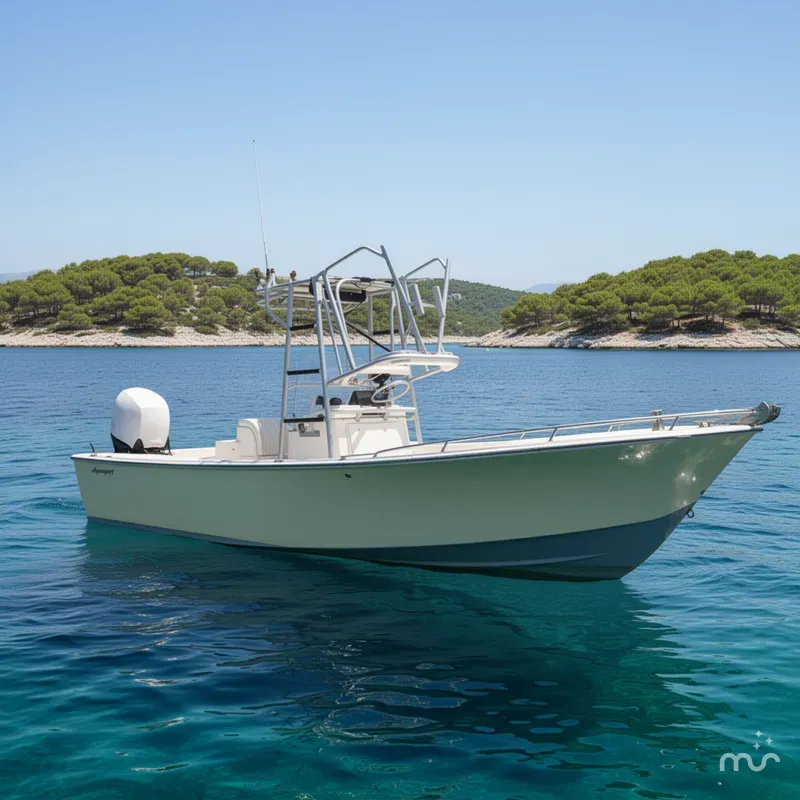 The Image of Aquasport 222 Center Console 1974 - 0
