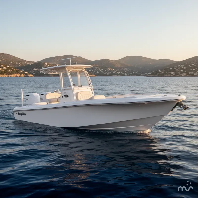Slide: The Image of Everglades 243 Center Console 2024 - 2