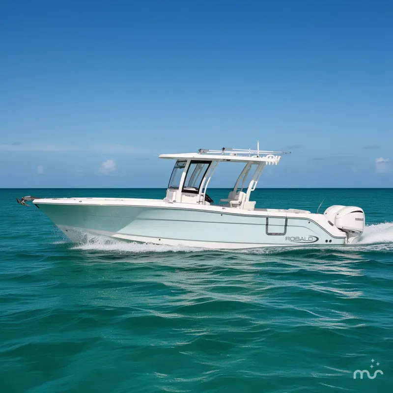 Slide: The Image of Robalo R302 Center Console 2023 - 0