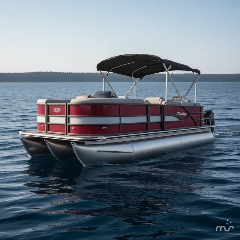 Slide: The Image of Bentley Pontoons Legacy 200 Cruise XL 2026 - 0