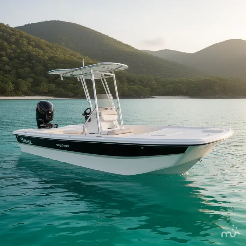 Slide: The Image of Mako Pro Skiff 19 CC 2017 - 2