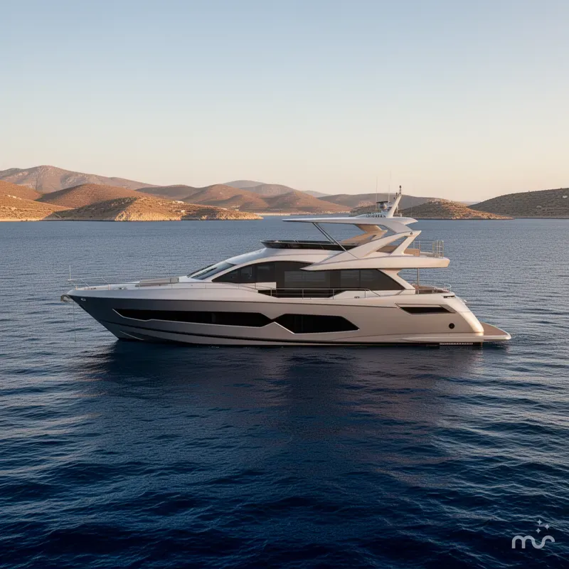 Slide: The Image of Sunseeker 76 Yacht 2020 - 2