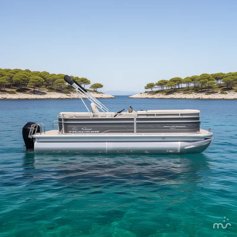 The Image of Sun Tracker Party Barge 20 DLX 2024 - 0