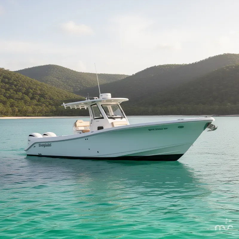 Slide: The Image of Everglades 295 Center Console 2019 - 2