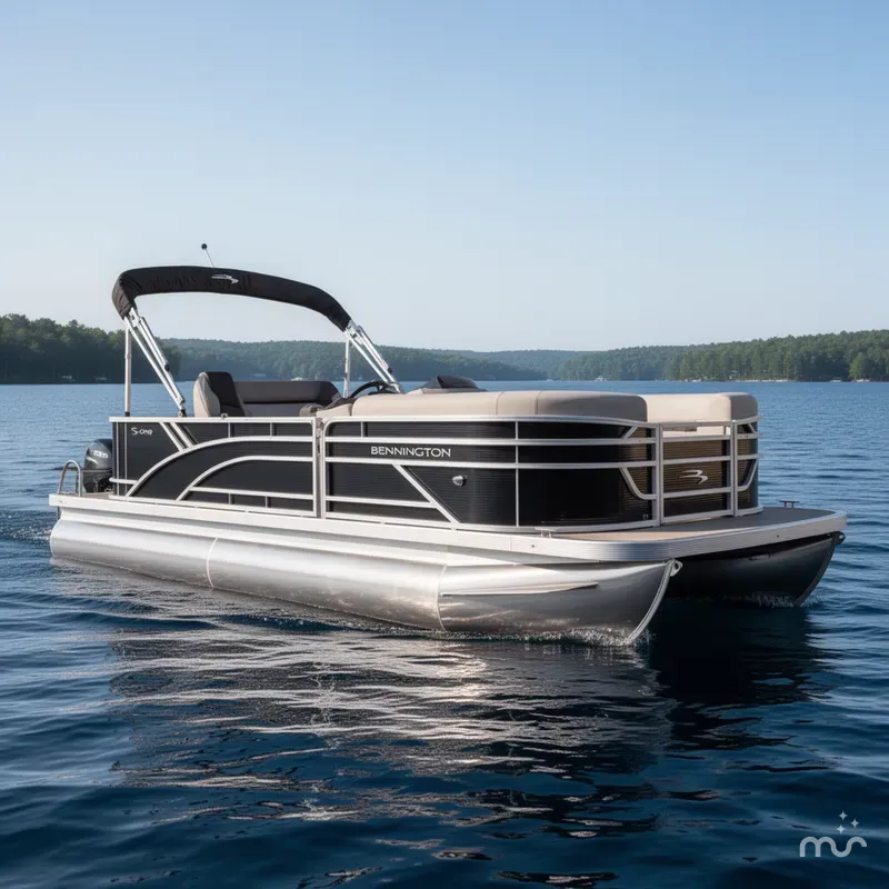 Slide: The Image of Bennington S-One L-Bench 20 SL Pontoon 2026 - 0