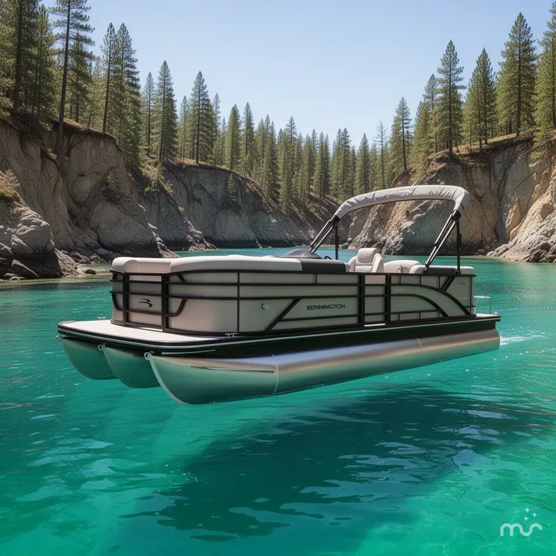 The Image of Bennington S-One Quad Bench 22 SSR Tritoon 2026 - 0