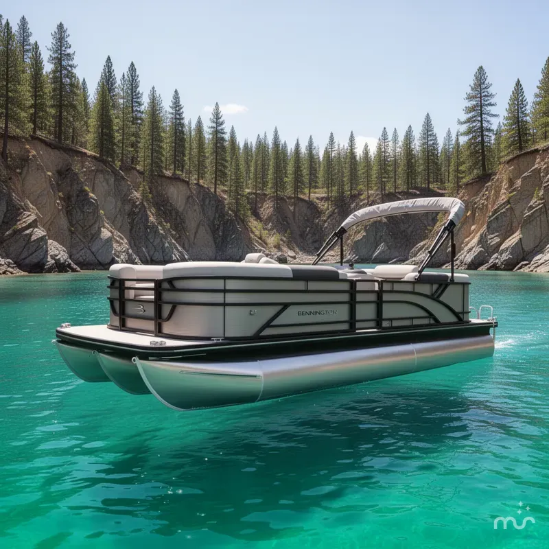 The Image of Bennington S-One Quad Bench 22 SSR Tritoon 2026 - 0
