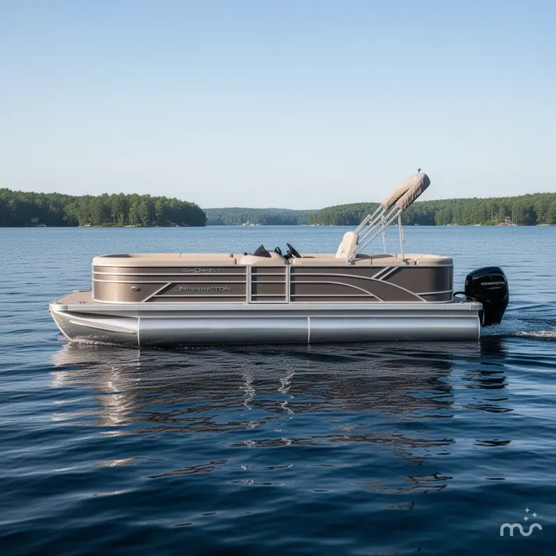 Slide: The Image of Bennington S-One L-Bench 20 SL Pontoon 2026 - 0