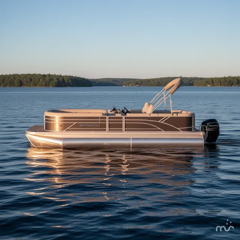 Slide: The Image of Bennington S-One L-Bench 20 SL Pontoon 2026 - 2