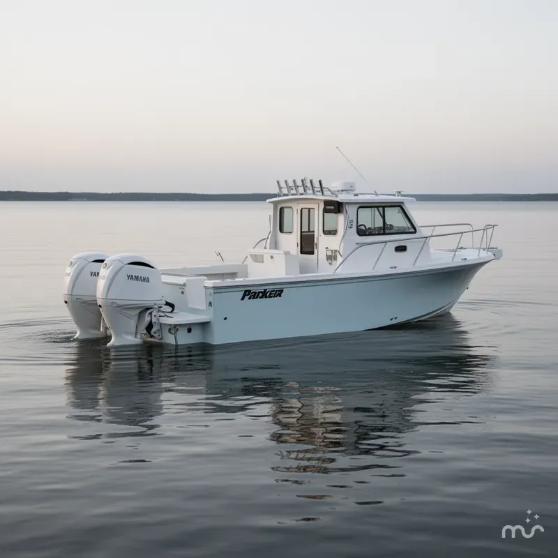 Slide: The Image of Parker Marine 2520 XLD Sport Cabin 2024 - 0