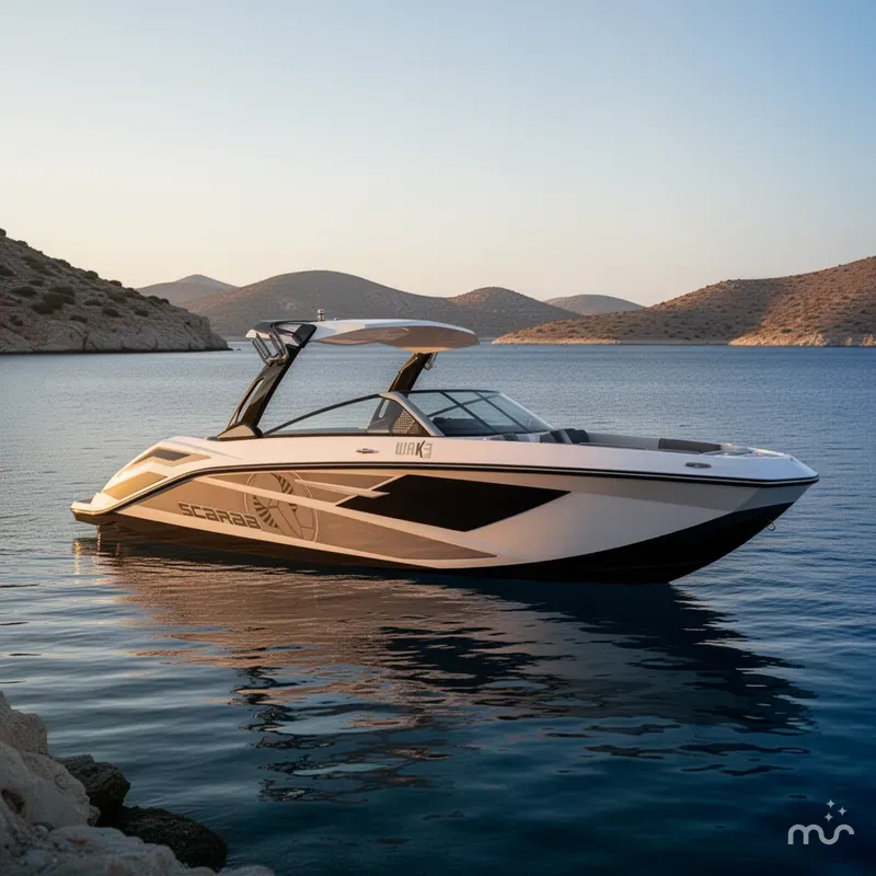 Slide: The Image of Scarab 285 LX Wake 2026 - 4