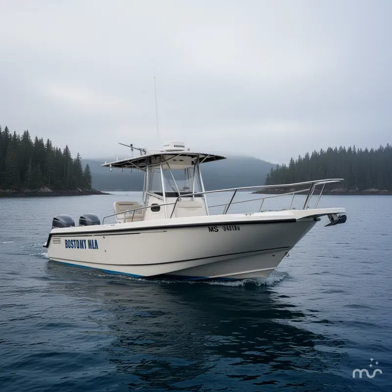 Slide: The Image of Boston Whaler 26 Outrage 1999 - 2
