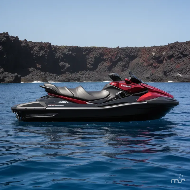 Slide: The Image of Kawasaki Jetski Ultra 310LX 2026 - 2