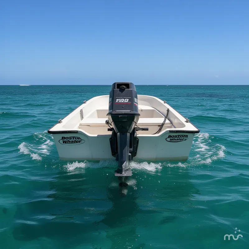 Slide: The Image of Boston Whaler 15 1985 - 2
