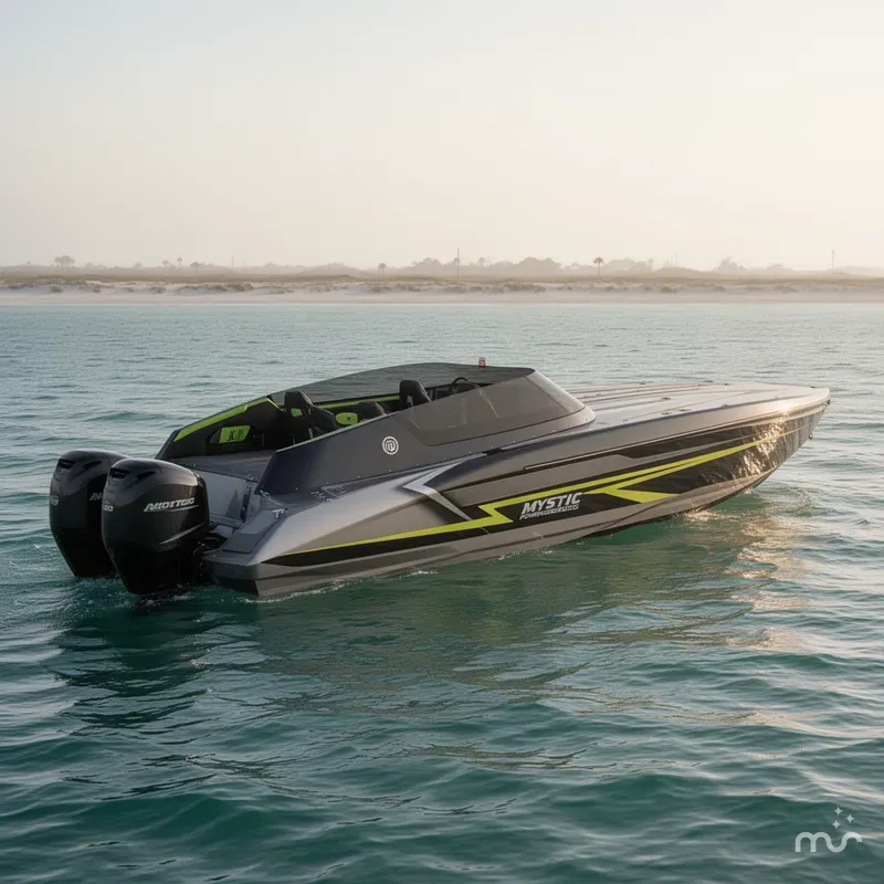 Slide: The Image of Mystic Powerboats C4000 2025 - 0