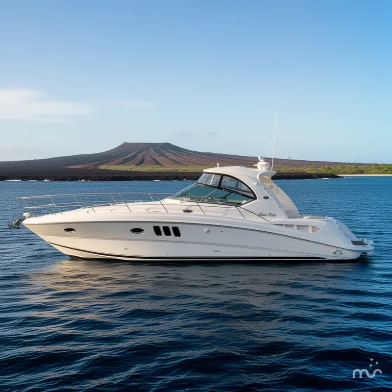 Slide: The Image of Sea Ray 38 Sundancer 2008 - 2