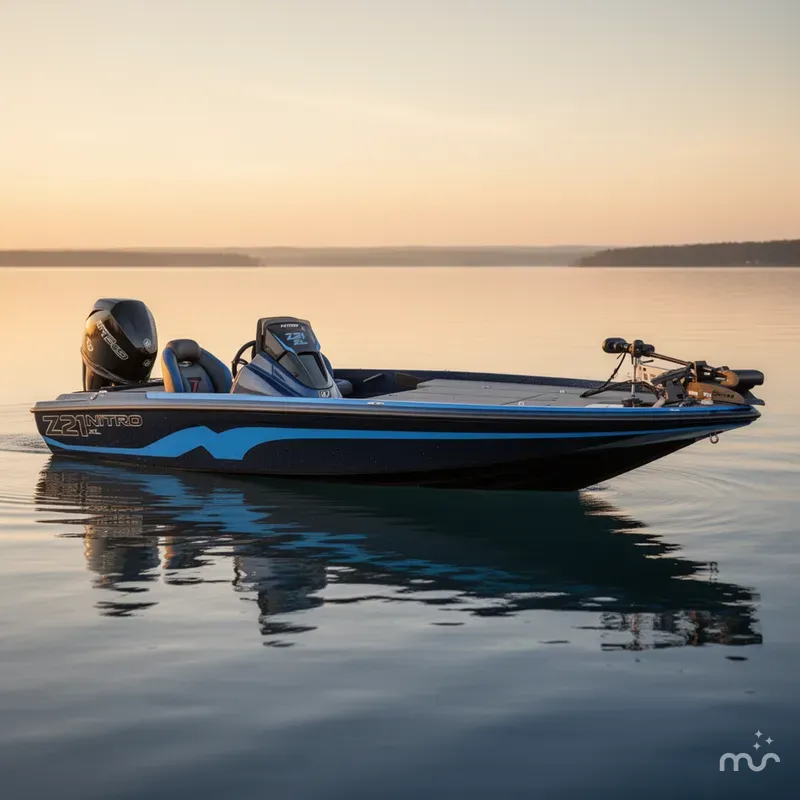 Slide: The Image of Nitro Z21 XL w/250 Pro-XS 4 Stroke 2025 - 0