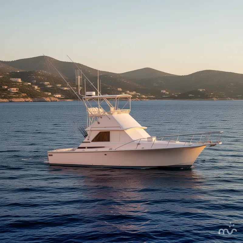 The Image of Bertram 35 Flybridge 1980 - 0