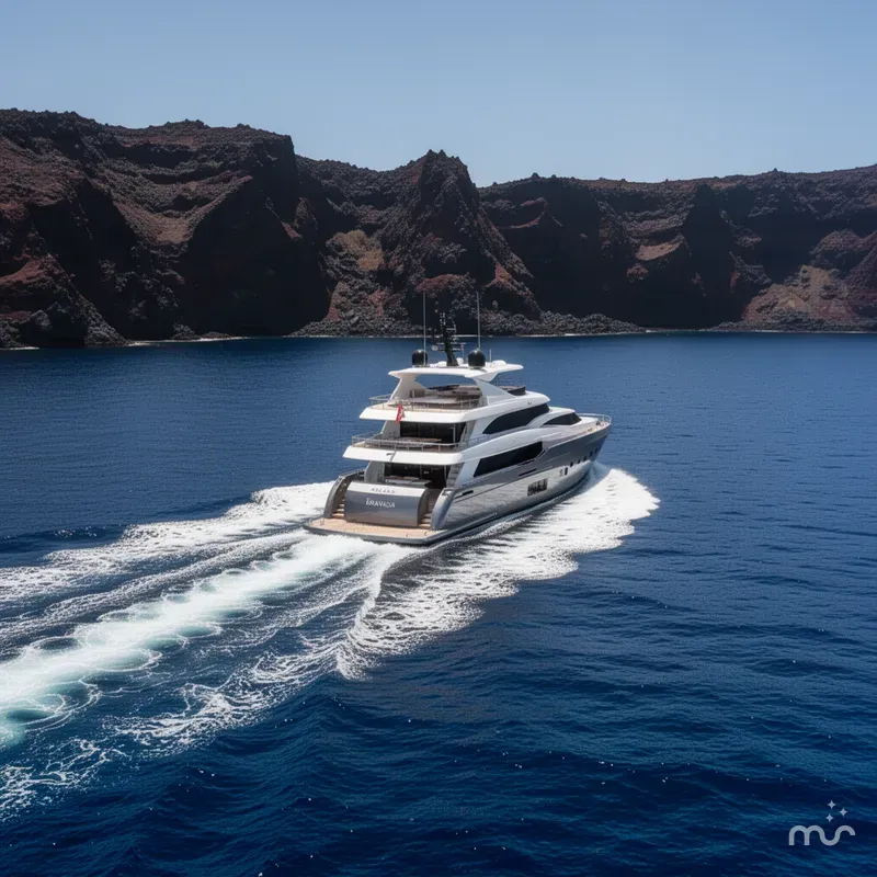 Slide: The Image of Bravada Yachts Atlas V Series 8018 2021 - 2