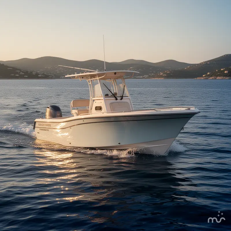 Slide: The Image of Grady-White Fisherman 216 2026 - 1