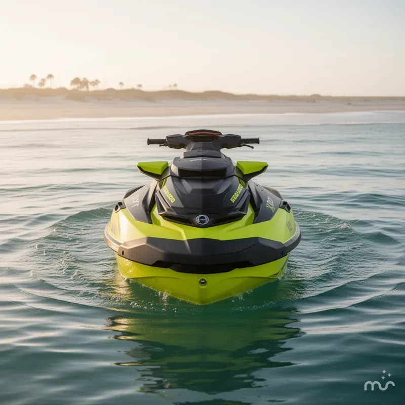 Slide: The Image of Sea-Doo RXT®-X® 300 IBR & Sound System Neon Yellow and L 2019 - 1